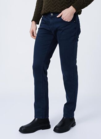 Altınyıldız Classics Normal Bel Dar Paça Slim Fit Lacivert Erkek Pantolon 4A1400000101