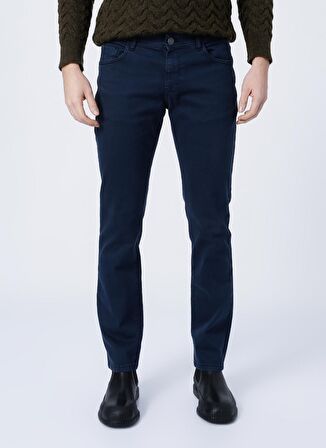 Altınyıldız Classics Normal Bel Dar Paça Slim Fit Lacivert Erkek Pantolon 4A1400000101