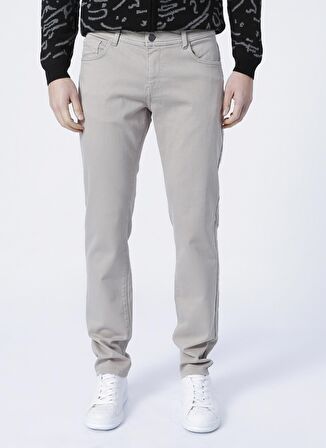Altınyıldız Classics Normal Bel Dar Paça Slim Fit Taş Erkek Pantolon 4A1400000101