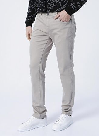 Altınyıldız Classics Normal Bel Dar Paça Slim Fit Taş Erkek Pantolon 4A1400000101