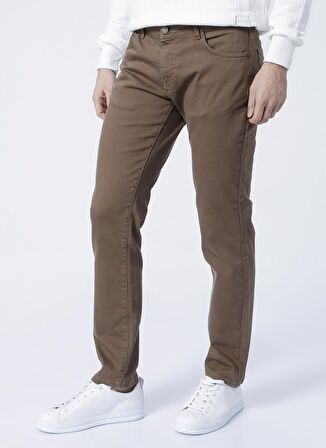 Altınyıldız Classics Normal Bel Dar Paça Slim Fit Vizon Erkek Pantolon 4A1400000101