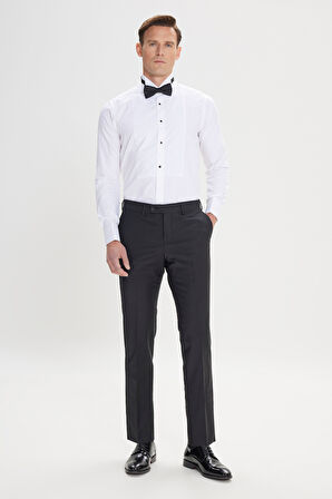 Slim Fit Dar Kesim Ata Yaka Kolay Kırışmayan %100 Pamuk Gömlek