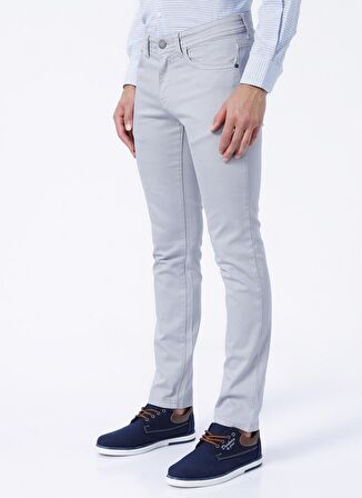 Altınyıldız Classics Normal Bel Dar Paça Slim Fit Gri Erkek Pantolon 4A1400000101