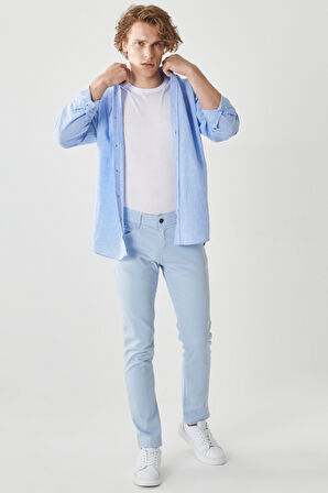 360 Derece Her Yöne Esneyen Rahat Slim Fit Pantolon