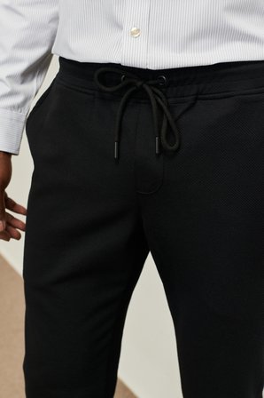 Slim Fit Dar Kesim Beli Bağlamalı Esnek Pantolon