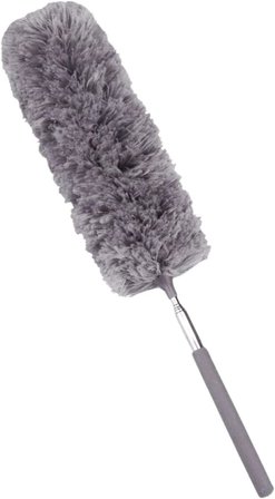 240 Cm Teleskopik Uzatılabilir Mikrofiber Yumuşak Başlıklı Toz Alma Fırçası, Püskülü Bükülebilir Dip Köşe Başlık, Boşluk Temizleme Ve Almak İçin Uzayabilir Fırça