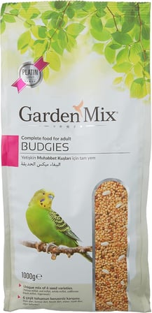 GARDEN MIX Platin Seri Muhabbet Kuşu Yemi, 1 Kg