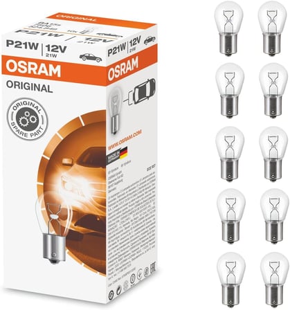 P21W 12V 21W 93 BA15s 7506-10 Adet