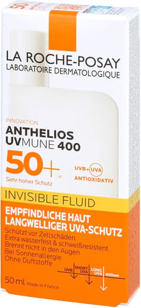 Anthelios UVmune 400 Fluid İnvisible SPF50+ Güneş Kremi 50 ml