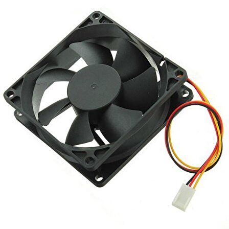 8 cm Fan 25 mm 12 Volt 3 Pin