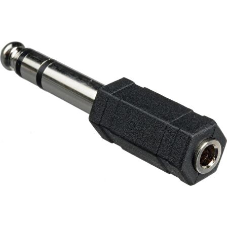 6.3 mm Stereo Erkek -3.5 mm Stereo Dişi Çevirici
