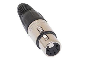 5 Pin Xlr Dişi Konnektör