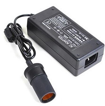 220 Volt 12 Volt Çakmak Adaptörü 10 amper