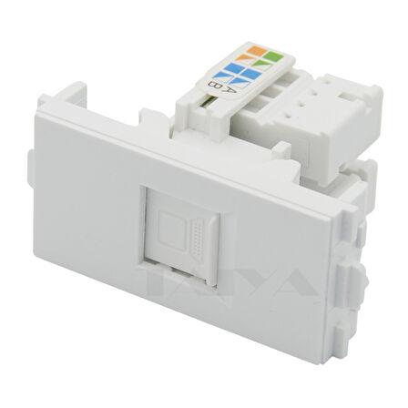 Cat6 Rj45 Priz Modülü 22.5x45