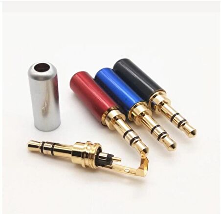 3.5 mm Stereo Jack gold 4 Boğumlu