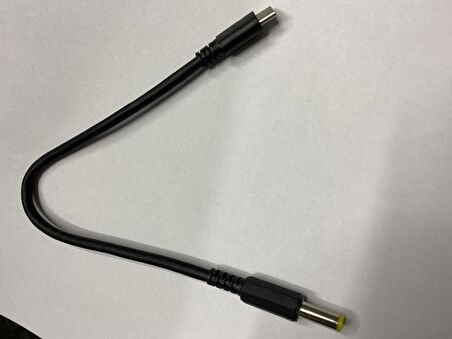 Usb Type c - Dc Jack Kablo 5.5 mm 25 cm