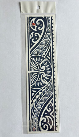 Kol ve Ayak İçin Şerit 28x6 cm GZBH-001 Yarı Kalıcı Geçici Dövme