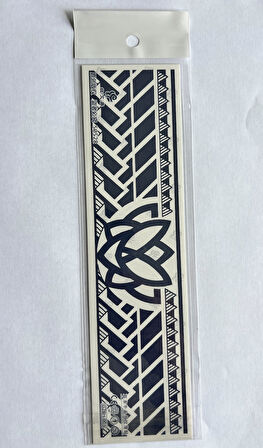 Kol ve Ayak İçin Şerit 28x6 cm GZBH-005 Yarı Kalıcı Geçici Dövme
