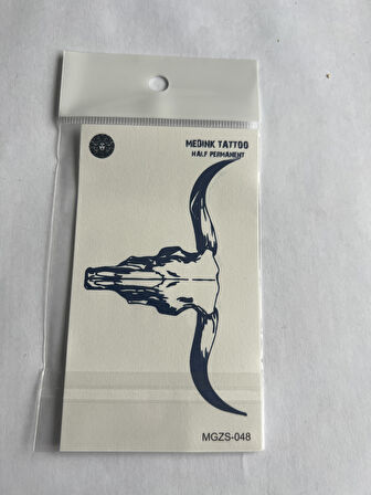 Koç Minimal 11x8 cm Yarı Kalıcı Geçici Dövme Yapıştırma Dövme