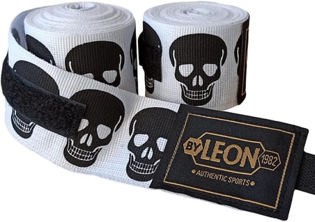 Leon Big Skulls Kuru Kafa 5 Metre Boks Bandajı