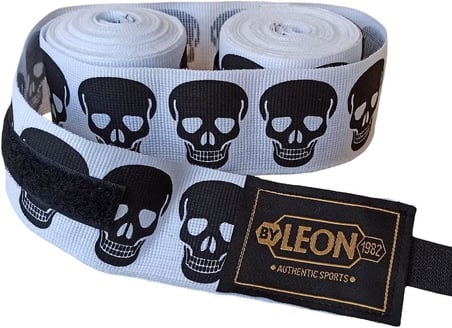 Leon Big Skulls Kuru Kafa 5 Metre Boks Bandajı