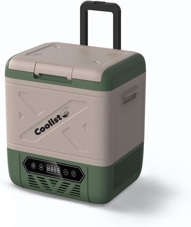CLK18W 12/24Volt/ 220Volt 18 Litre Kompresörlü Tekerlekli Outdoor Oto Buzdolabı