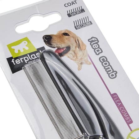 GRO 5838 KÖPEK PIRE TARAĞI, Red, Narrow