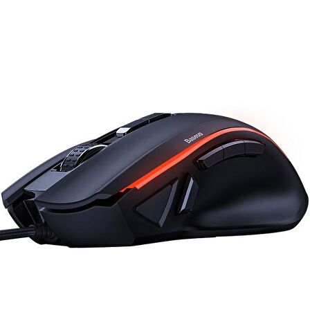 Baseus Ledli GAMO 9 Porglamlanabilir Tuşlu Gaming Oyuncu Mouse