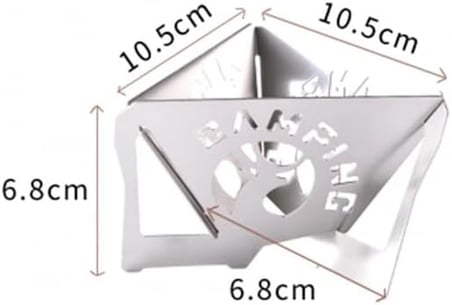 Kahve Filtre Tutucu Damlalık Coffe Dripper Katlanır Çantalı
