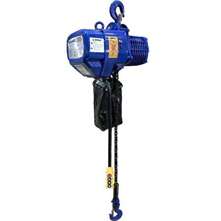 Atlaspro ATZCE1 1 Ton Elektrikli Zincirli Vinç/Ceraskal