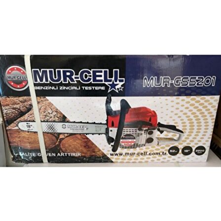 Murcell Mur-Gs 5201 Benzinli Testere Ağaç Motoru