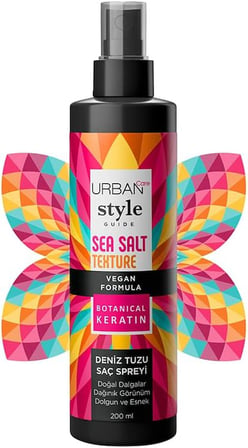 Style Guide Deniz Tuzu Etkili Doğal Dalga Sağlayan Saç Spreyi 200 ml- Vegan