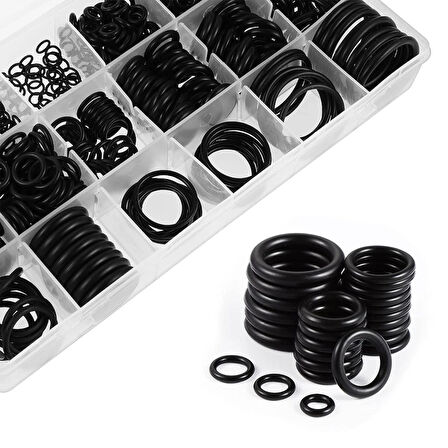 800 Parça O-Ring Kauçuk Conta Seti - Sızdırmazlık Halkası Tamir ve Bakım Seti