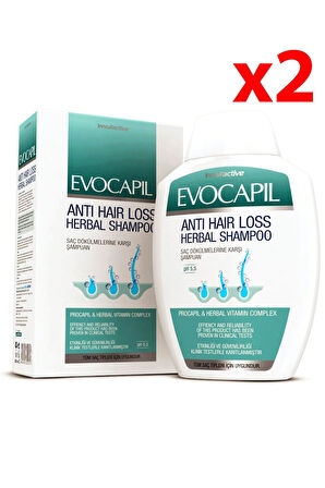Evocapil Şampuan 300ml 2 Adet