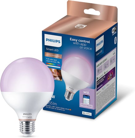 Philips WFB 75W G95 E27 822-65 RGB 1PF/6 LED ampul