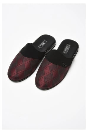 Erkek Bordo Çeyizlik Ev Terliği Q3G3K0CK