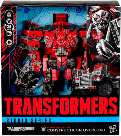 Hasbro Studio Series Leader Class Constructicon Overload MTMTE Collection Aksiyon Figürü (Revenge of the Fallen)