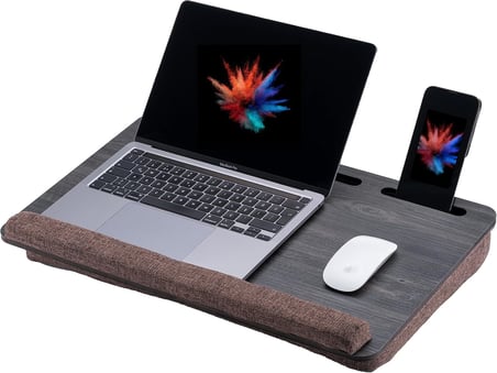 Vigo Wood - LS021 Minderli 15,6" ve 17,3" Laptop Sehpası