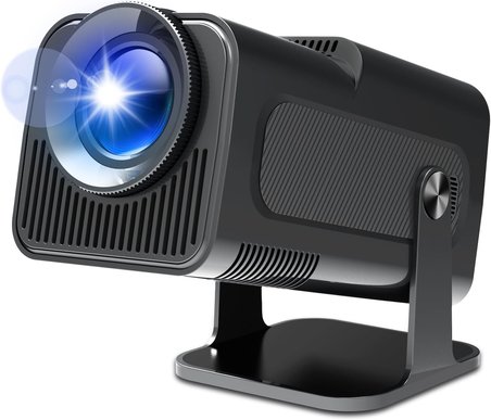 Magcubic HY320 Mini Projektör, 4K ve 1080P Destekli, WiFi ile Ekran Yansıtma, Android, Taşınabilir LED Ev Sineması