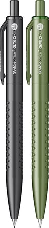 Scrikss Office Grid X Versatil Kalem 0.7 Mm Koyu Gri Yeşil 2'li Blister
