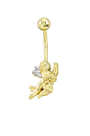 Altın Melek Göbek Piercing