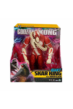 Skar King Figür With Whipslash Dev Aksiyon Figürü 28 Cm Godzilla x Kong Oyuncak Skar King