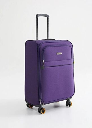 Pierre Cardin 04PC6000-03-MR Mor Kadın Kabin Boy Bavul