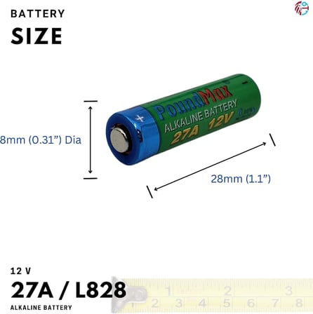 5 adet 27A, L828, özel alkali pil, 12 V, A27, V27A, LR27A, MN27, GP27A, V27GA saatler, uzaktan kumandalar, hesap makinesi, kompakt, uzun ömürlü ve yüksek performans