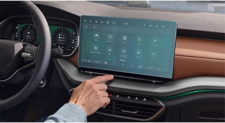 Skoda Octavia 13 inç Ekran Koruyucu Multimedya 2024