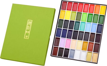 Zig-Kuretake Gansai Tambi Sulu Boya Seti 48li Mc20/48v