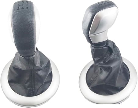 RENAULT MEGANE 2 SPOR VİTES TOPUZU VE KÖRÜĞÜ SİYAH GRİ DETAYLI