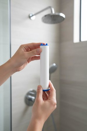 Duş Filtresi Yedek Kartuş Yüksek Basınçlı Su Arıtma Filtreli Duş Başlığı İçin Kireç Klor Giderici Cilt ve Saç Dostu Temiz Su Teknolojisi Ev Banyosu İçin Uyumlu Filtre (10)