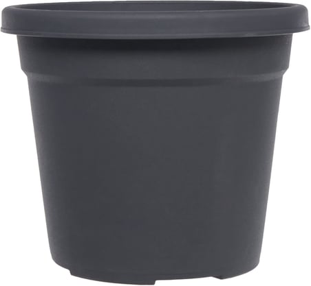 Serinova VHS3 Vaha Saksı 22cm, 3,9 Litre Dış Mekan Saksı Antrasit