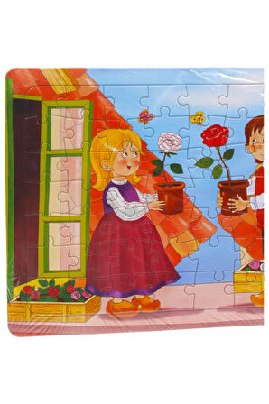 Hikayeli Yapboz Puzzle 30 X 40 Cm Gül